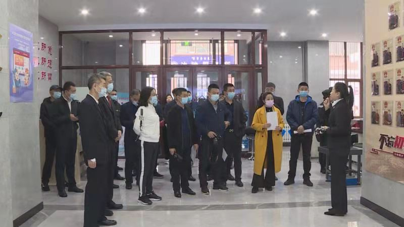 县政协对县人民法院司法服务工作进行视察
