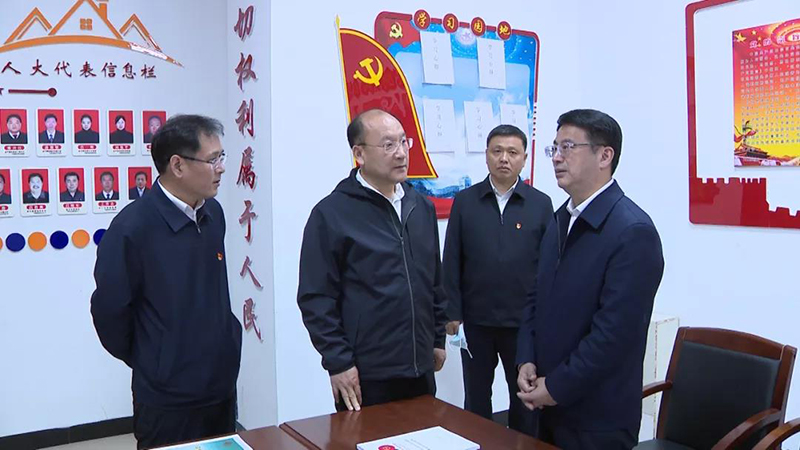 市委副书记、代市长孙飚深入我县基层党建工作联系点督导党史学习教育