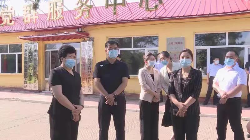 市妇联调研组到我县调研“美丽家园”创建及“巾帼生态小菜园”建设工作