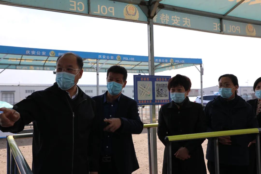 于雷、刘丽华到我县调研指导工作