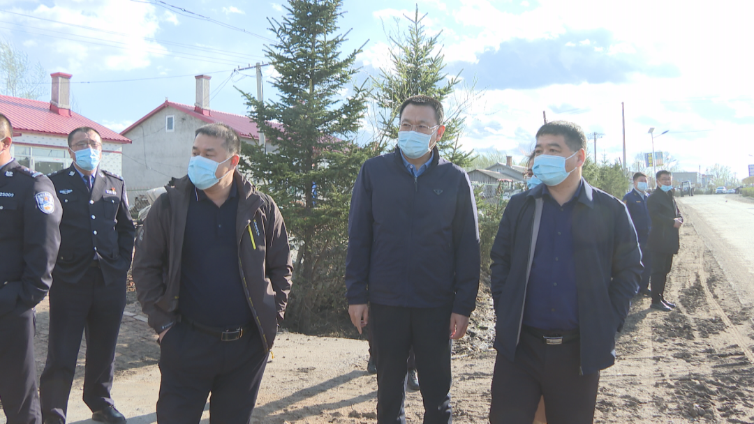 马福到柳河镇督导安全生产工作