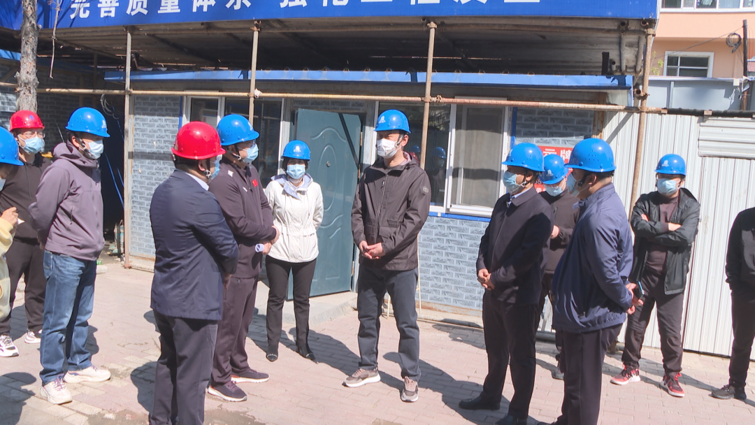 仇文会检查指导重点行业安全生产及全县自建房安全专项整治工作