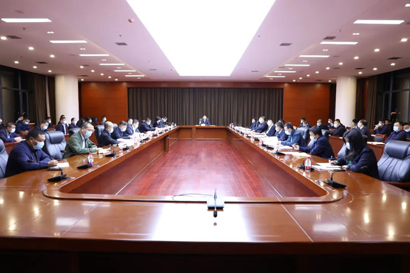 仇文会主持召开县应对新冠肺炎疫情工作领导小组暨指挥部调度会议